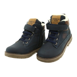 Radnici izolirani krznom American Club GC29 / 21 Navy smeđa tamnoplava 3