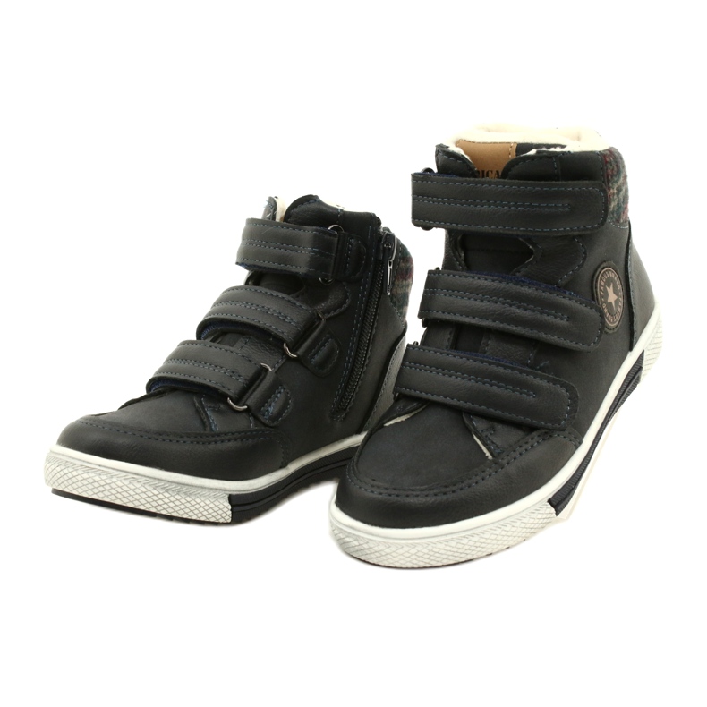 American Club Visoke sportske cipele s krznom American GC19 / 21 Navy Blue plava 5