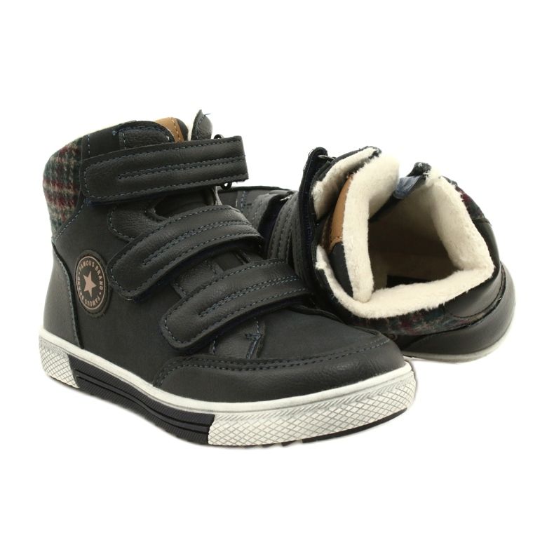 American Club Visoke sportske cipele s krznom American GC19 / 21 Navy Blue plava 6