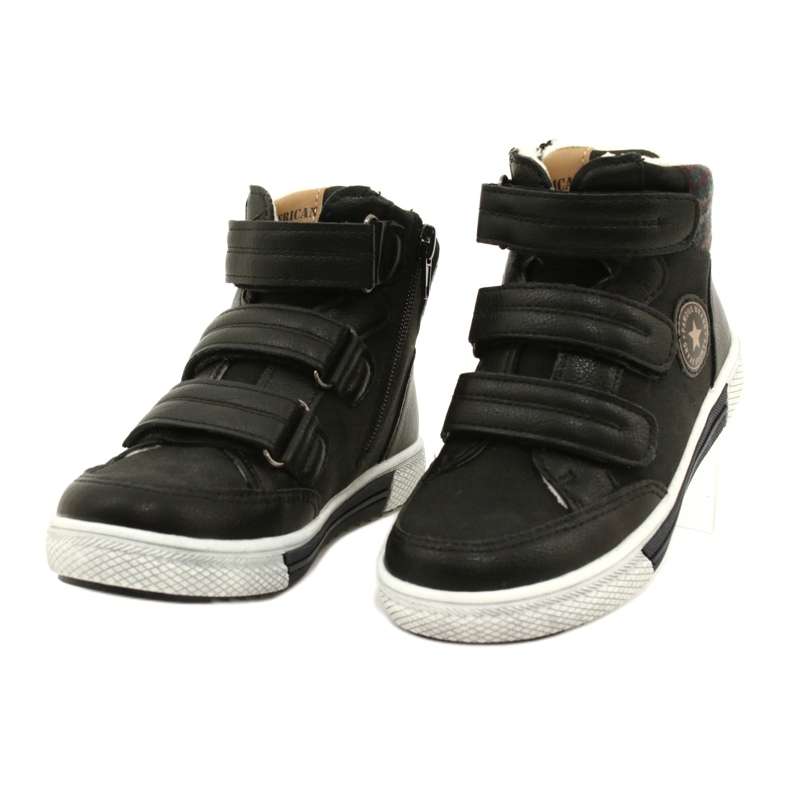 American Club Visoke sportske cipele s krznom American GC19 / 21 crne crna 3