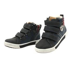 Sportske cipele izolirane krznom American Club GC24 / 21 Navy Blue plava 3