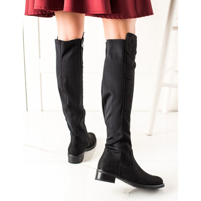 Lovery Udobne antilop čizme crno 1