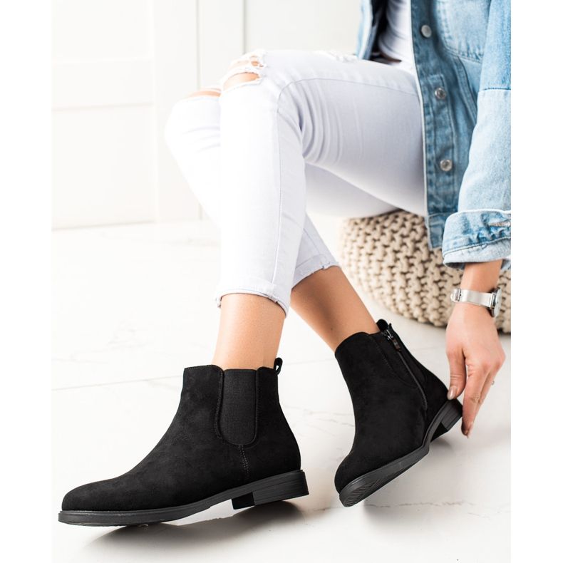 J. Star Klasične čizme crna 1