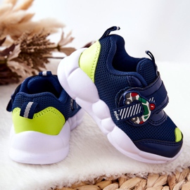 BEFADO S.A. Dječje sportske cipele s čičkom Befado 516P094 Mornarsko plava 2