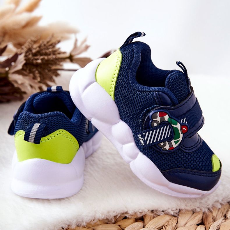 BEFADO S.A. Dječje sportske cipele s čičkom Befado 516P094 Mornarsko plava 2