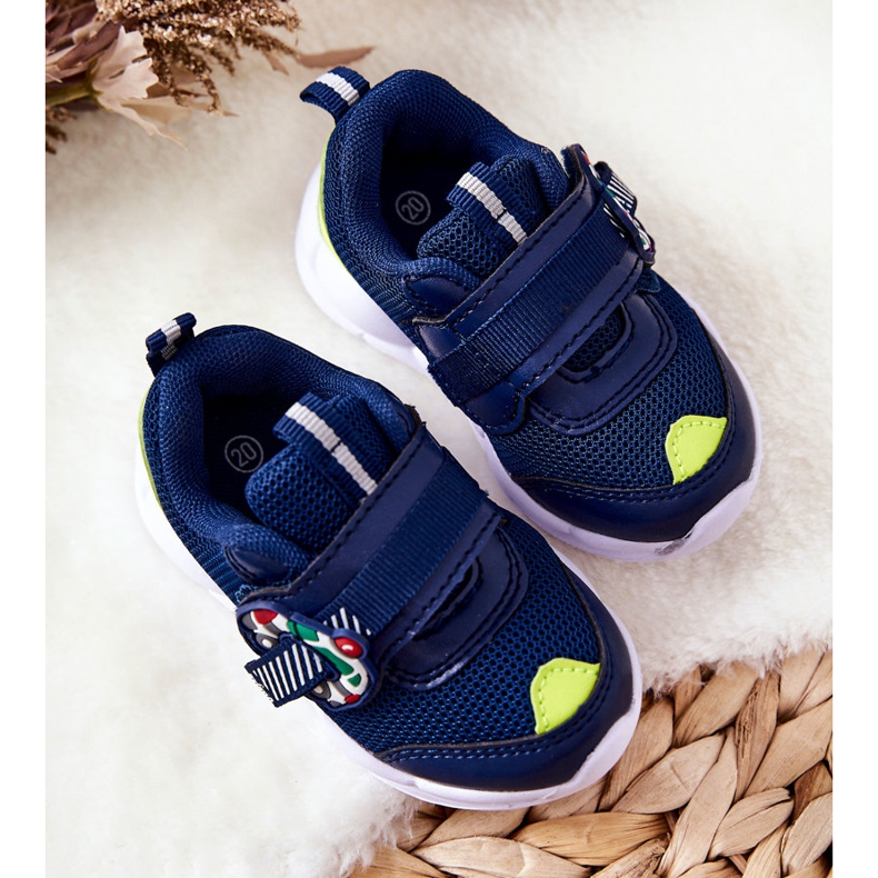 BEFADO S.A. Dječje sportske cipele s čičkom Befado 516P094 Mornarsko plava 1