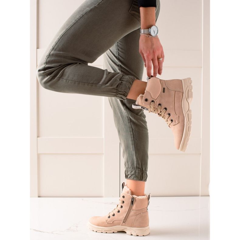 Goodin Sportski Pink Trappers bež ružičasta 1