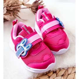 BEFADO S.A. Dječje sportske cipele na čičak Befado 516P089 Pink ružičasta 1