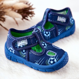 BEFADO S.A. Papuče Befado Balls 533P015 Navy Blue mornarsko plava 2