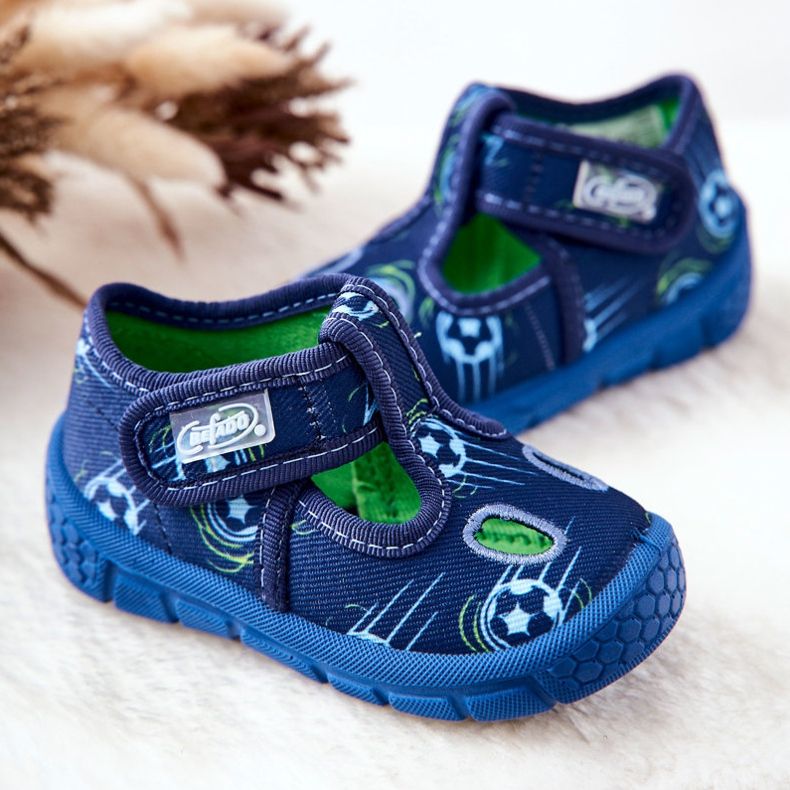 BEFADO S.A. Papuče Befado Balls 533P015 Navy Blue mornarsko plava 2
