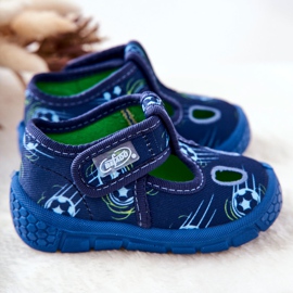 BEFADO S.A. Papuče Befado Balls 533P015 Navy Blue mornarsko plava 1