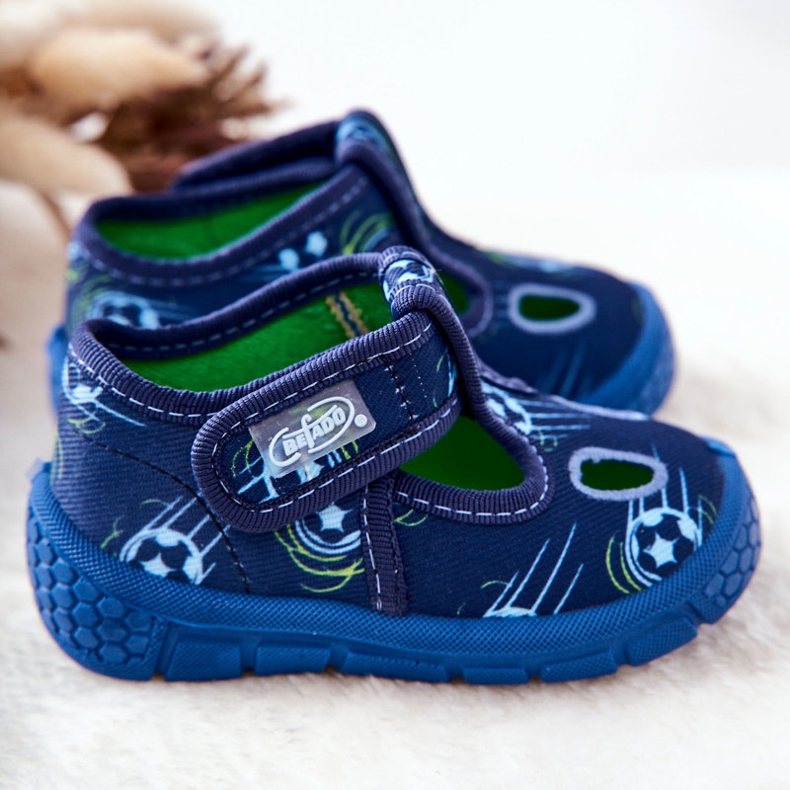 BEFADO S.A. Papuče Befado Balls 533P015 Navy Blue mornarsko plava 1