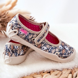 BEFADO S.A. Balerine papuče Befado Roe-deer 114X467 Bež smeđa 2