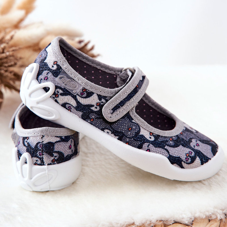 BEFADO S.A. Balerine papuče Befado Penguins 114X463 crne crno 1