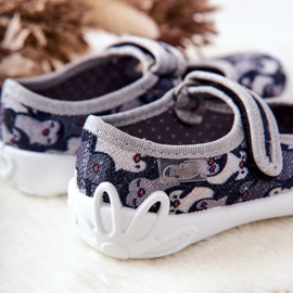 BEFADO S.A. Balerine papuče Befado Penguins 114X463 crne crno 2