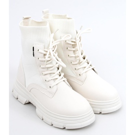 Čizme s gornjim dijelom čarapa Ritius Beige bež 1