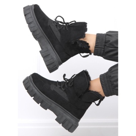 Arbor Black izolirane čizme za snijeg crno 1