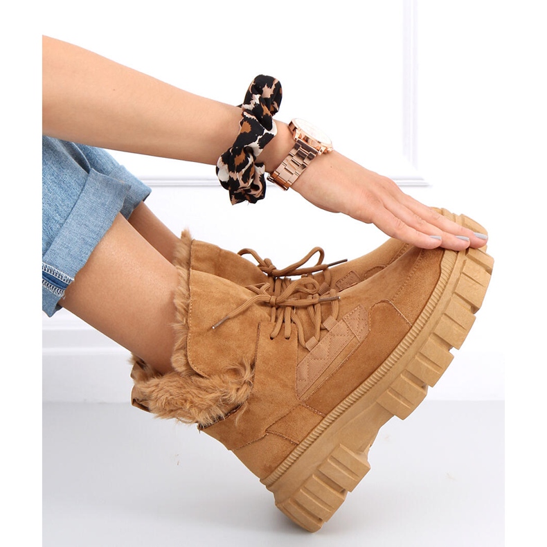 Arbor Khaki tople čizme za snijeg kaki 1