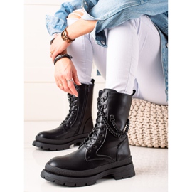 Bona Topli radnici s lancem crno 1