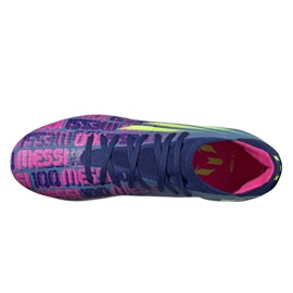 Adidas X Speedflow Messi.3 Fg M FY6888 kopačke mornarsko plava, ljubičasta, plava, višebojna plava 2