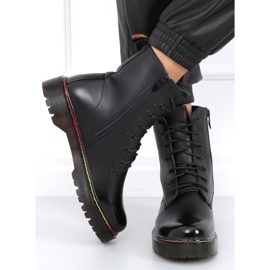 Martensiaki s obojenim koncem Ohio Black crna 2