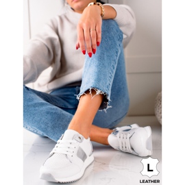 Bijele kožne tenisice VINCEZA bijela 2