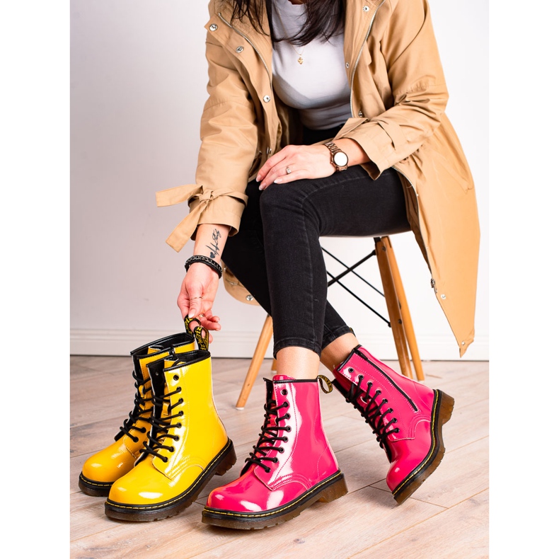 Filippo Topli kožni Trappers ružičasta 1