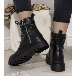 Black Hillman izolirane ženske čizme crno 2