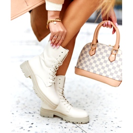 PE1 Visoke čizme Workery Bež Rozelle 6