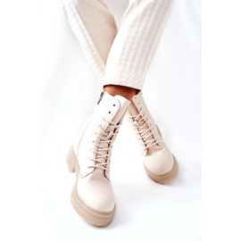 PE1 Visoke čizme Workery Bež Rozelle 3