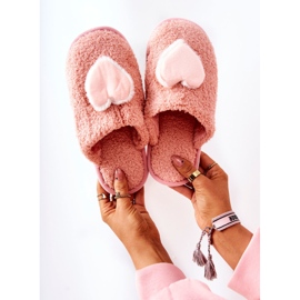 Ženske ružičaste papuče Heartbeat ružičasta 1