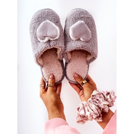 Ženske sive Heartbeat papuče siva 1