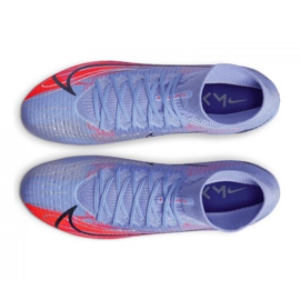 Nogometne cipele Nike Superfly 8 Pro Km Ag M DJ3978-506 ljubičasto-plava plava 2