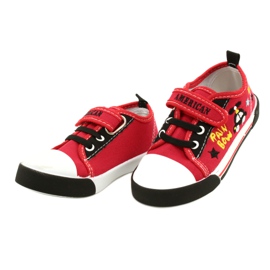 Tenisice American Club Ten15 Red Velcro crvena 3