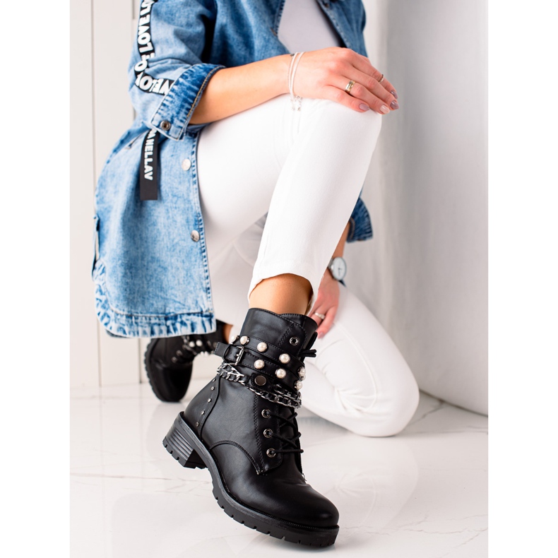 Bestelle Crni radnici sa kamenčićima crna 2