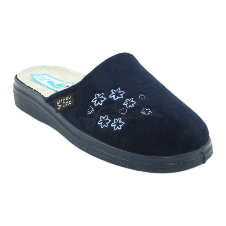 Dr.ORTO Befado ženske papuče, japanke za dijabetičare, 132d012, mornarsko plava 2