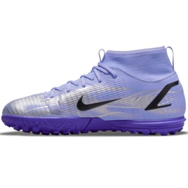 Kopačke za nogomet Nike Mercurial Superfly 8 Academy Km Tf Jr DB0935 506 raznobojna ljubičasta 1