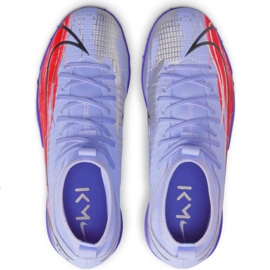 Kopačke za nogomet Nike Mercurial Superfly 8 Academy Km Tf Jr DB0935 506 višebojan ljubičasta 2