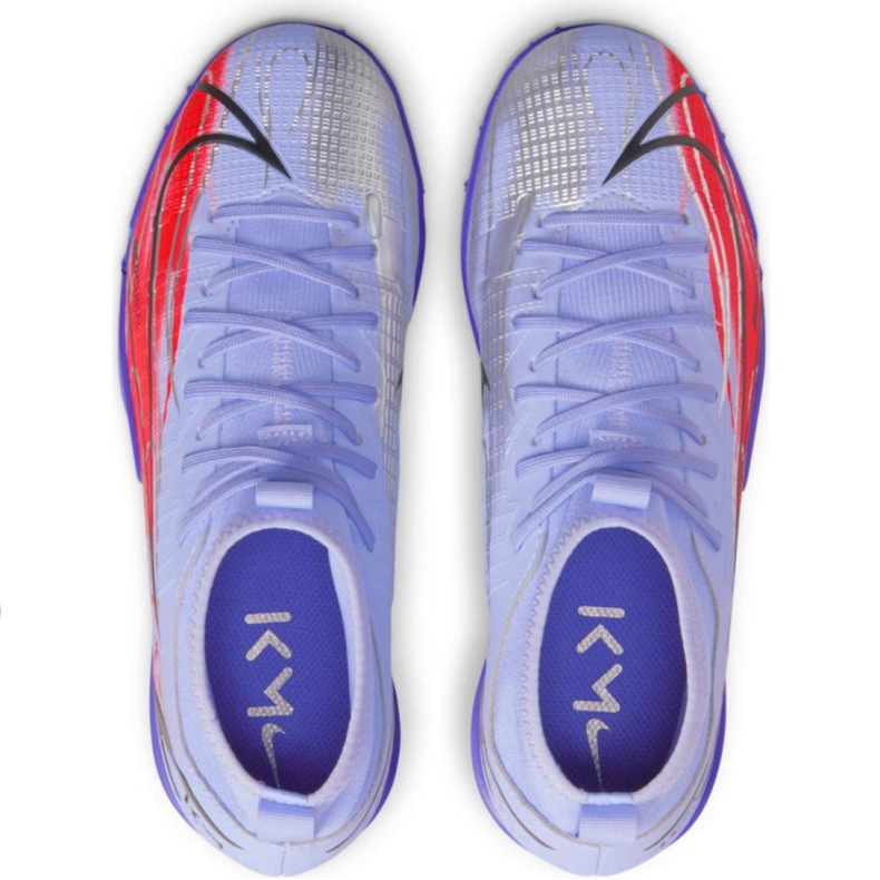 Kopačke za nogomet Nike Mercurial Superfly 8 Academy Km Tf Jr DB0935 506 višebojan ljubičasta 2