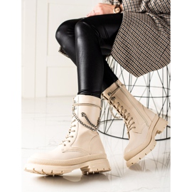 Bona Topli radnici s lancem bež 1