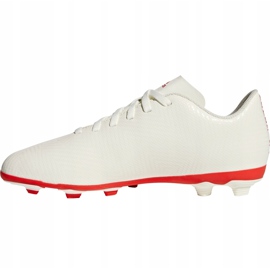 Kopačke Adidas Nemeziz 18.4 FxG Jr CM8510 bijela 2