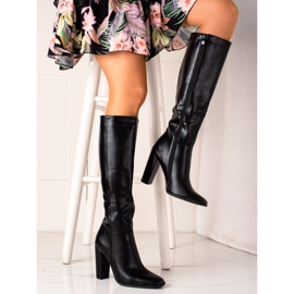 Seastar Klasične čizme s visokim potpeticama crna 1