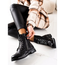 Goodin Radnici s ukrašenim patentnim zatvaračem crna 1