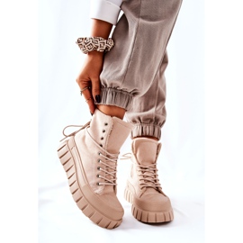 PH1 Tople tenisice na platformi Bež Marlow 2