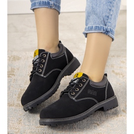 Crne cipele na debelom Pelland potplatu crna 2