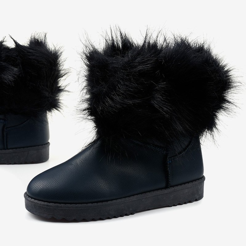 Plave izolirane čizme Loneflar tamnoplava plava 1