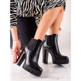 Camo Klasične čizme s visokim potpeticama crno 2