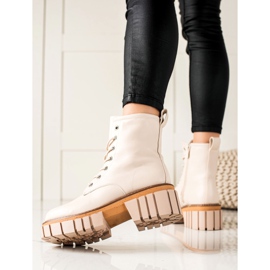 Seastar Trappers za čizme na platformi bež 1