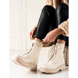 Seastar High Beige Trappers bež 1