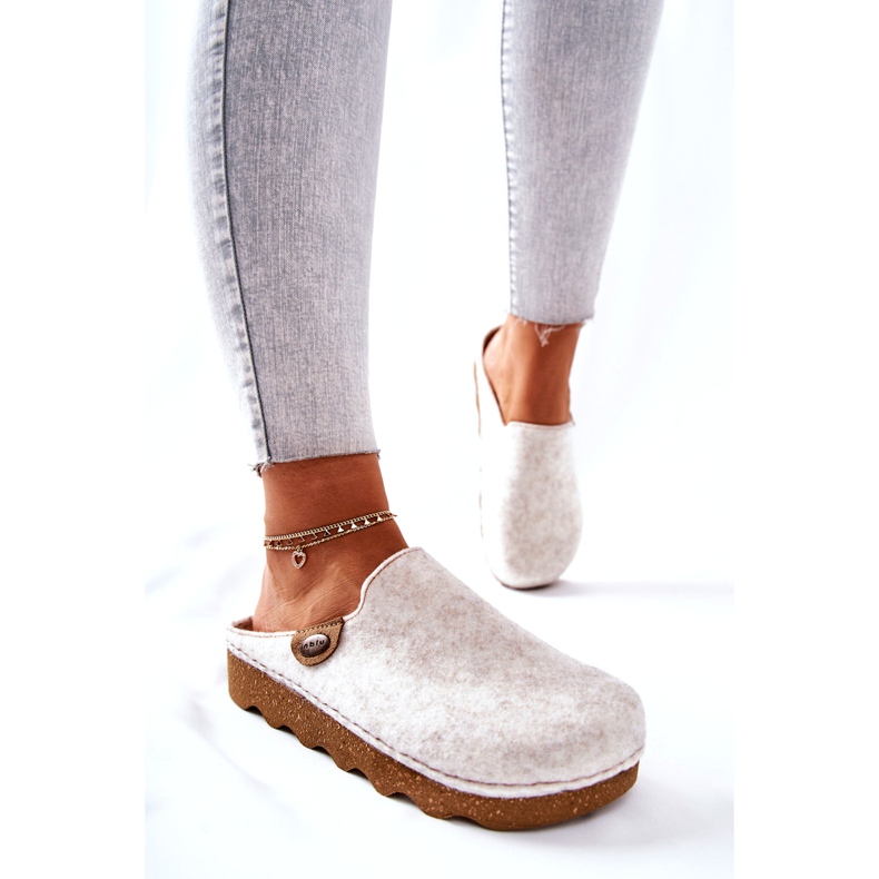 Papuče Profilaktičke Inblu papuče Bež DK20FE01W 1